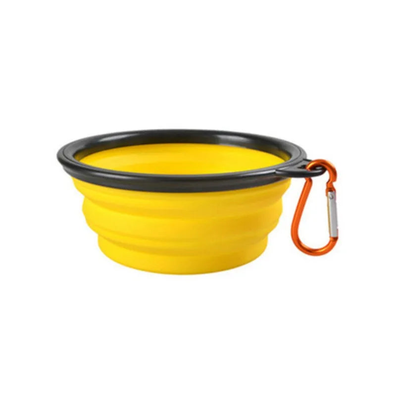 Collapsible Portable Pet Food and Water Bowl by PetZync
