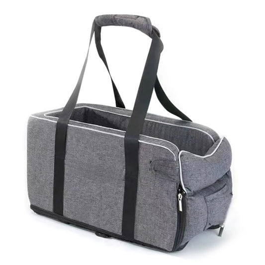 Portable Center Console Dog Car Seat Booster Bed for Small Dogs by PetZync