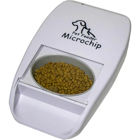 RFID Automatic Pet Feeder with Dual Power for Multi-Pet Feeding by PetZync