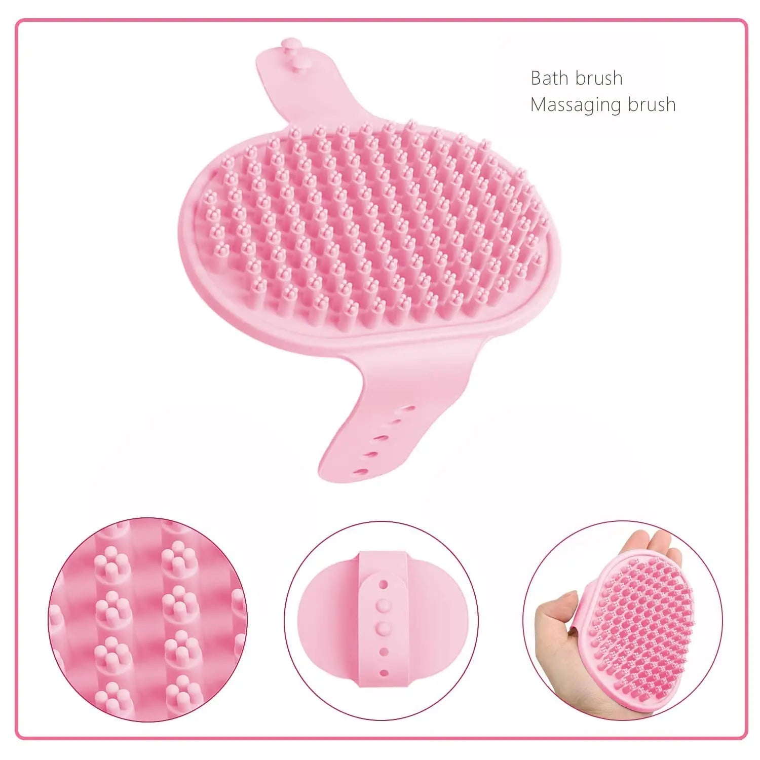 Small Animal Grooming Kit with Slicker Brush, Massage Glove, Comb and Nail Clipper by PetZync