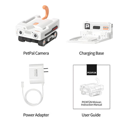 2K Smart Pet Camera Rover with Auto Tracking & Two-Way Talk
