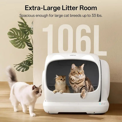 XXXL Self-Cleaning Automatic Cat Litter Box with App Control