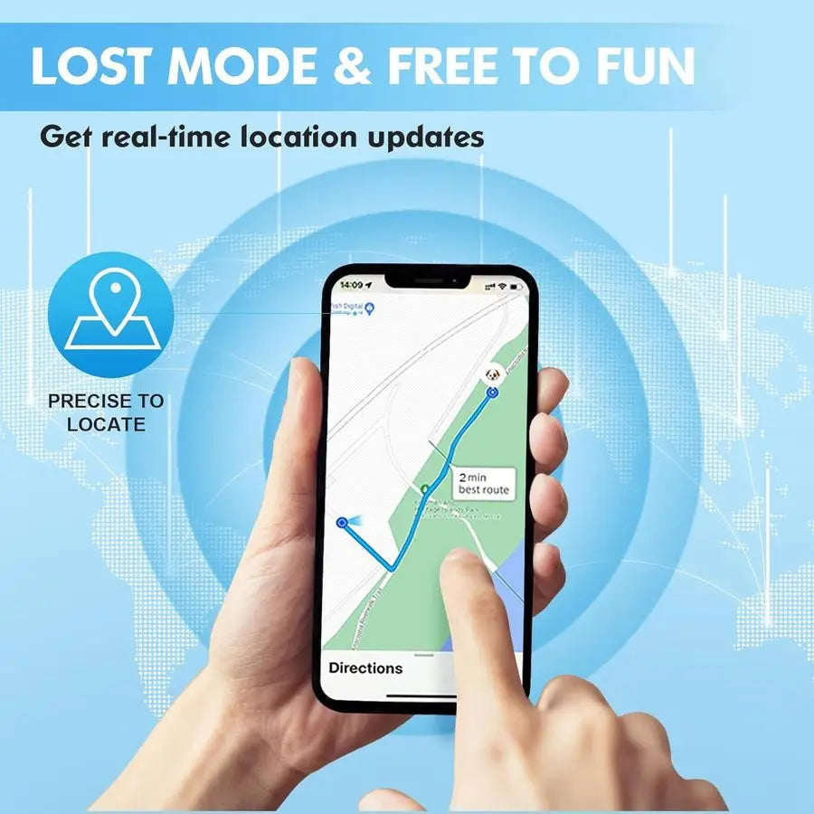 iOS Dog Tracking Collar with Apple Find My Support, No Monthly Fee by PetZync
