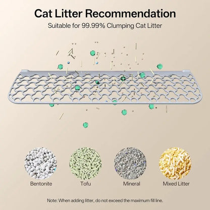 XXXL Self-Cleaning Automatic Cat Litter Box with App Control