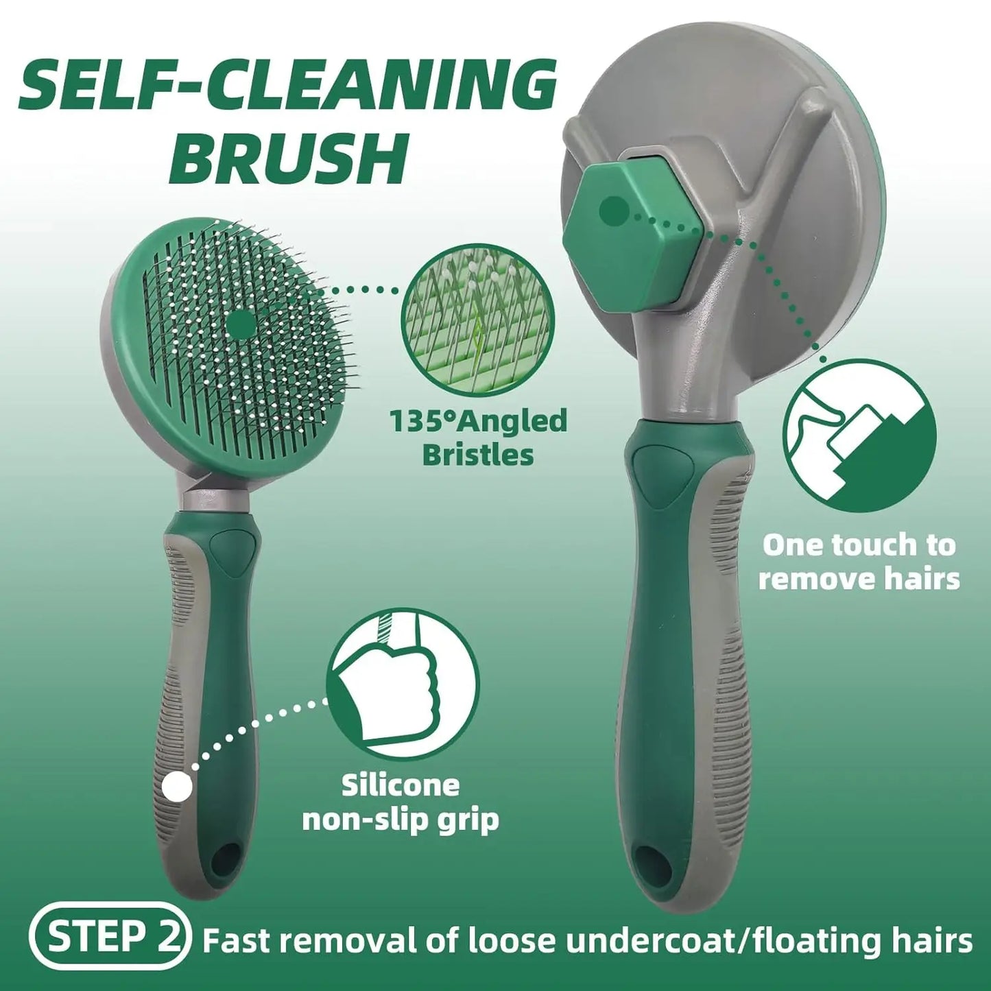 7-Piece Pet Grooming Kit for Dogs and Cats by PetZync