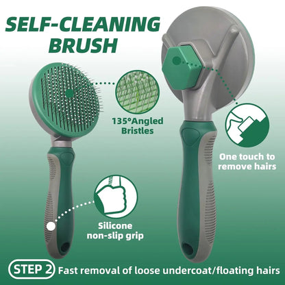 7-Piece Pet Grooming Kit for Dogs and Cats by PetZync