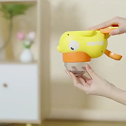 Duck-Shaped Interactive Dog Puzzle Feeder Toy by PetZync