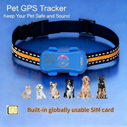 GPS Pet Tracker with Real-Time Location, Geofencing, and 1-Year Service Included by PetZync
