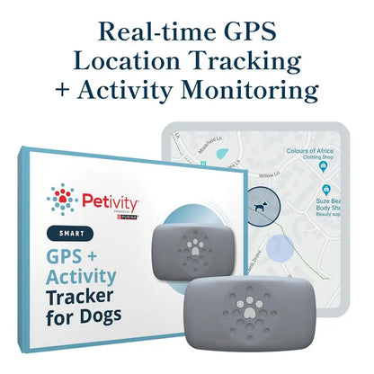 Smart GPS Dog Tracker with Real-Time Location and Activity Monitoring by PetZync