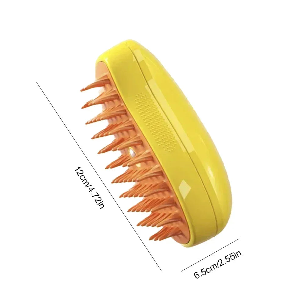 3-in-1 Pet Spray Grooming Brush for Dogs and Cats by PetZync