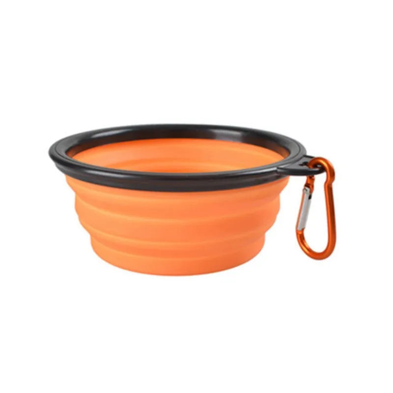 Collapsible Portable Pet Food and Water Bowl by PetZync