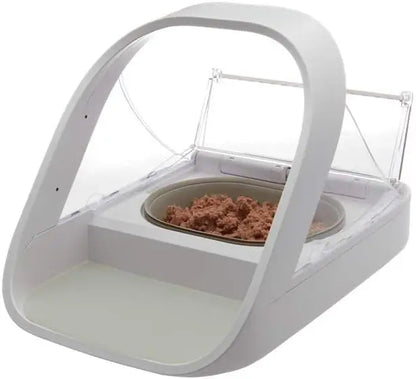 Microchip Pet Feeder for Wet or Dry Food with RFID Tag Compatibility by PetZync