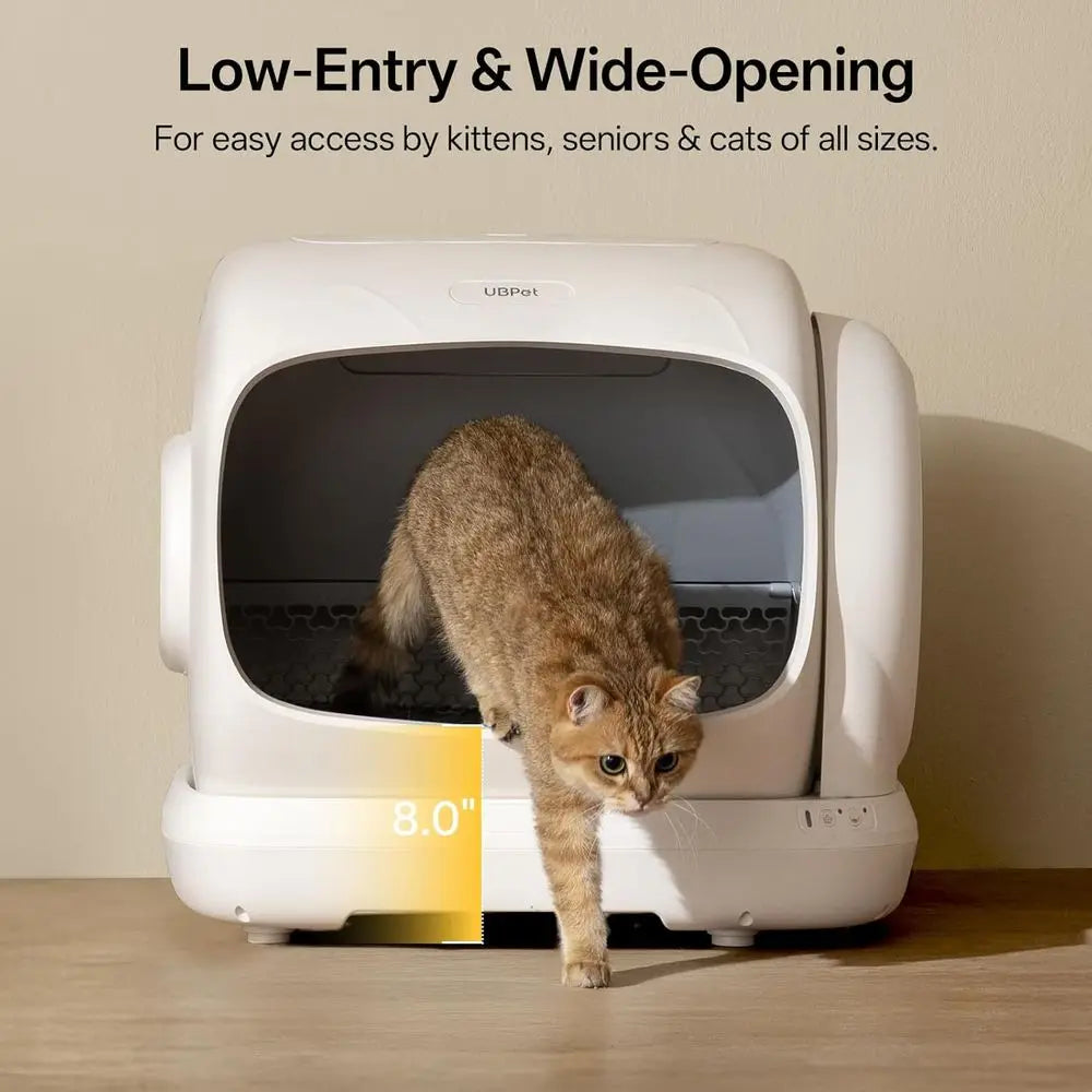XXXL Self-Cleaning Automatic Cat Litter Box with App Control
