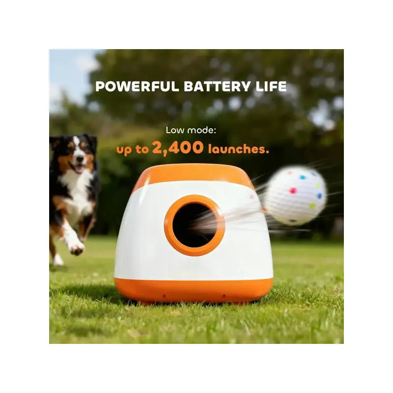 Automatic Dog Ball Launcher with Remote Control for Medium and Large Dogs by PetZync