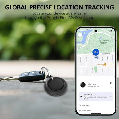 Android Cat Tracker Collar with Google Find Hub Support, No Monthly Fee by PetZync
