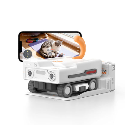 2K Smart Pet Camera Rover with Auto Tracking & Two-Way Talk