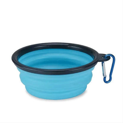 Collapsible Portable Pet Food and Water Bowl by PetZync