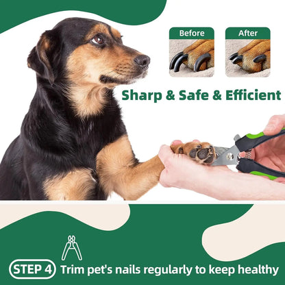 7-Piece Pet Grooming Kit for Dogs and Cats by PetZync