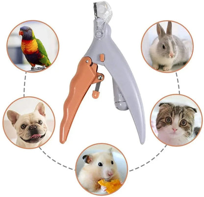 LED Pet Nail Clippers for Cats, Dogs and Small Pets by PetZync
